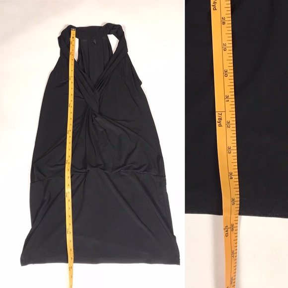 Stile Benneton Black Low Cut Dress - Picture 6 of 10